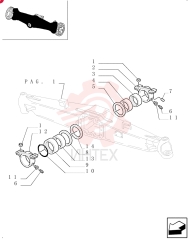 BUSHING,21mm ID x 30mm OD x 16.5mm L