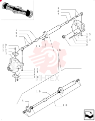 STEERING KNUCKLE,4 Holes (King Pin Fixing), 6 Holes (Hub Side), 65mm ID (Seal Ring Seat) 85805981 (1)