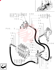 HYD CONNECTOR,1-7/16" - 12 ORFS x 1-5/16" - 12 ORB 9824055 (1)