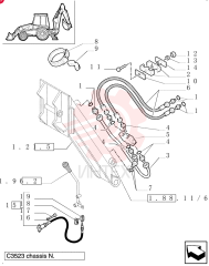 HYD CONNECTOR,13/16" - 16 ORFS x 3/4" - 16 ORB