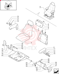 DRIVER SEAT 85815543 (5)