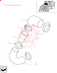 HOSE CLAMP,90mm - 110mm, Worm Gear