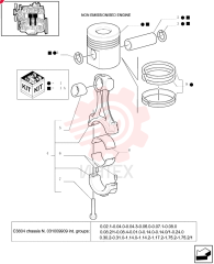 PISTON & RINGS KIT 87801070