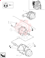 WATER PUMP 87800118 (2)