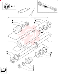 STEERING CYLINDER 81878546