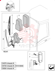 WIPER MOTOR,12V