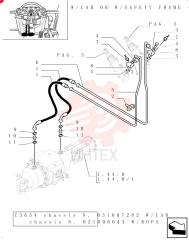 FLEXIBLE HOSE,900mm lg