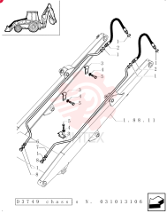 O-RING,0.07" Thk x 0.489" ID, -14, Cl 6, 90 Duro