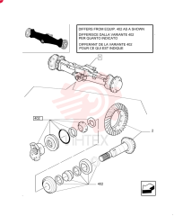 4WD AXLE ASSY 85812136