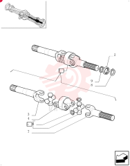 ARTICULATED SHAFT 85805993 (3)