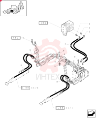 FLEXIBLE HOSE,12.7mm ID x 620mm L