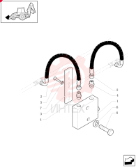 HYDRAULIC VALVE 85820844
