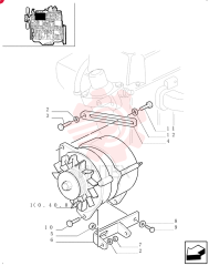 ALTERNATOR 87800219
