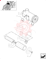 AIR FILTER 85802826