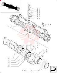 REAR AXLE 85804762