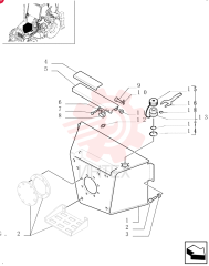 RESERVOIR, HYDRAULIC 85801214