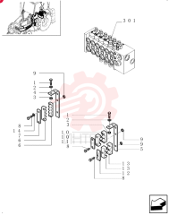 BOLT,Hex, M10 x 1.25 x 40mm, Cl 10.9