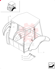REAR FENDER 85805032