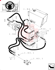 HYD CONNECTOR,11/16-16 ORS x 7/16-20 UNF-2A