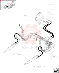 FLEXIBLE HOSE,12.7mm ID x 620mm L