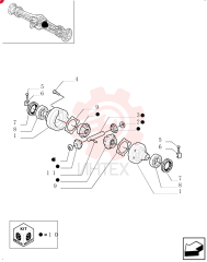 DIFFERENTIAL ASSY 9968055