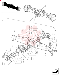 4WD AXLE ASSY