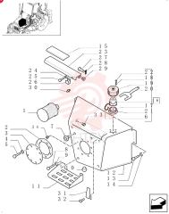 HYDRAULIC OIL FILTER 85801217