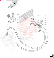 HOSE CLAMP,0.56" - 1.06", Worm Gear