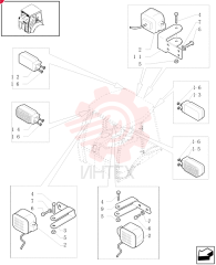 WORK LAMP,Halogen, 12V, 55W, Clear 85819200 (3)