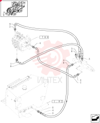 90 ELBOW,7/16"-20 JIC x 9/16"-18 ORB 85802234 (3)