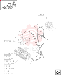 FITTING,1 7/16"-12 ORFS x 1 1/16"-12 ORB
