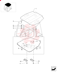 INSULATION,80mm W x 720mm L x 60mm Thk