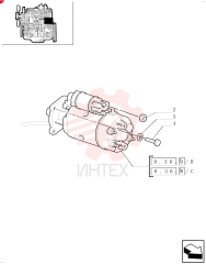 STARTER MOTOR,12V, 3.1kW