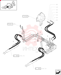 FLEXIBLE HOSE,12.7mm ID x 620mm L