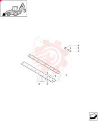CUTTING EDGE,Reversible, 8 Holes, 200mm W x 2250mm L 85801161 (1)