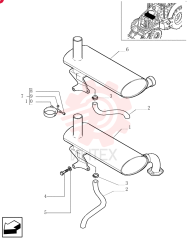 MUFFLER 85805353