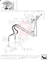 FLEXIBLE HOSE,900mm lg