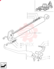HYDRAULIC CYLINDER 85800700
