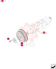 PULLEY,212mm OD