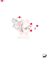 SCREW,Hex Flg, M6 x 1 x 20 4899110 (2)