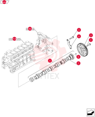 SCREW,Hex Flg, M8 x 1.25 x 25