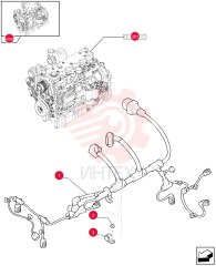 Схема (F4DFE613J*A004) - ENGINE - 84182025