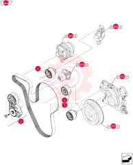 IDLER WHEEL,65mm OD