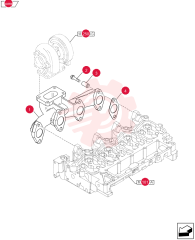 EXHAUST MANIFOLD 2853095