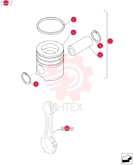 PISTON 84364065