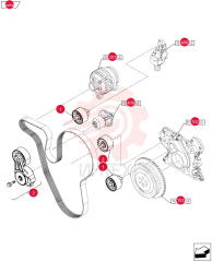 IDLER WHEEL,65mm OD