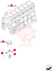 PISTON COOLING NOZZLE 2852202