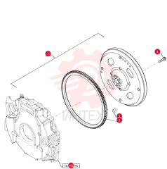 ENGINE FLYWHEEL 504221729