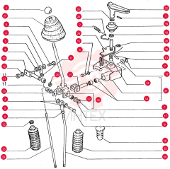 LOCK PIN,M4 x 24, Slotted