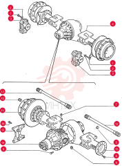 SCREW,M20 x 1.5 x 55mm